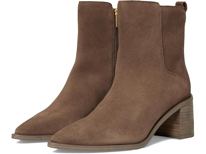 (取寄) ヴィンスカムート ローレライ ブロック ヒール ブーティ Vince Camuto Lorelai Block Heel Bootie Toasted Taupe