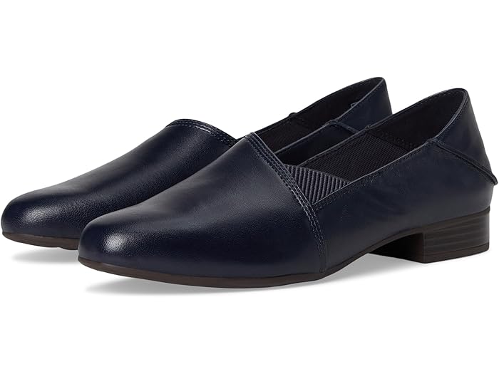 (取寄) クラークス ジュリエット トリム Clarks Juliet Trim Navy Leather