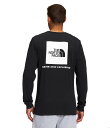 【訳あり アウトレット】ノースフェイス メンズ 長袖Tシャツ ロンT Tシャツ 黒 白 ブラック 男性 男性用 アウトドア スポーツ キャンプ 登山 ランニング...