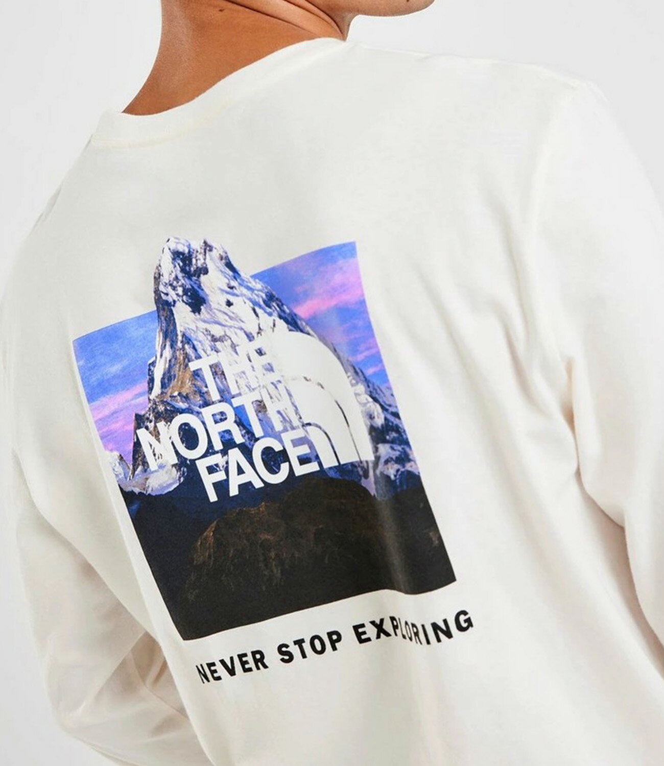 【訳あり アウトレット】ノースフェイス メンズ 長袖Tシャツ ロンT Tシャツ 白 ホワイト 男性 男性用 アウトドア スポーツ キャンプ 登山 ランニング バ...