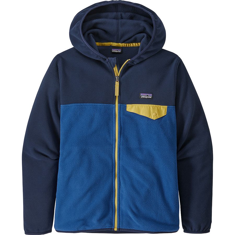 (取寄) パタゴニア ボーイズ ミクロ D スナップ-T ジャケット - ボーイズ Patagonia boys Micro D Snap-T Jacket - Boys' Superior Blue