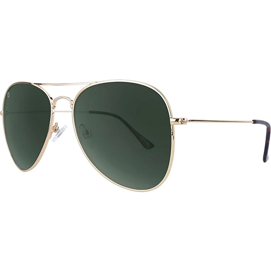 () mbNAEh }C nCY |[CYh TOX Knockaround Mile Highs Polarized Sunglasses Gold/Aviator Green