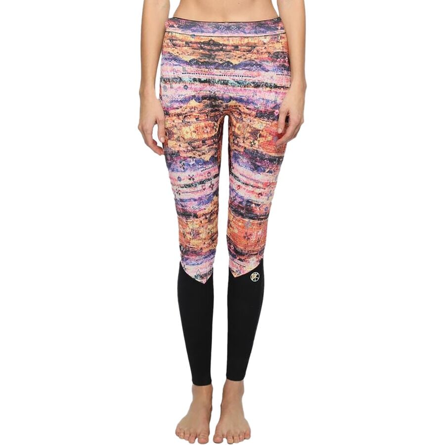 () JVAT[t fB[X 2mm Iu A[X T[t MX - EBY Kassia Surf women 2mm Of Earth Surf Legging - Women's Rust