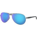 (取寄) オークリー レディース フィードバック ポーラライズド サングラス - ウィメンズ Oakley women Feedback Polarized Sunglasses - Women's Polished Chrome W/ Prizm Sapphire Polarized