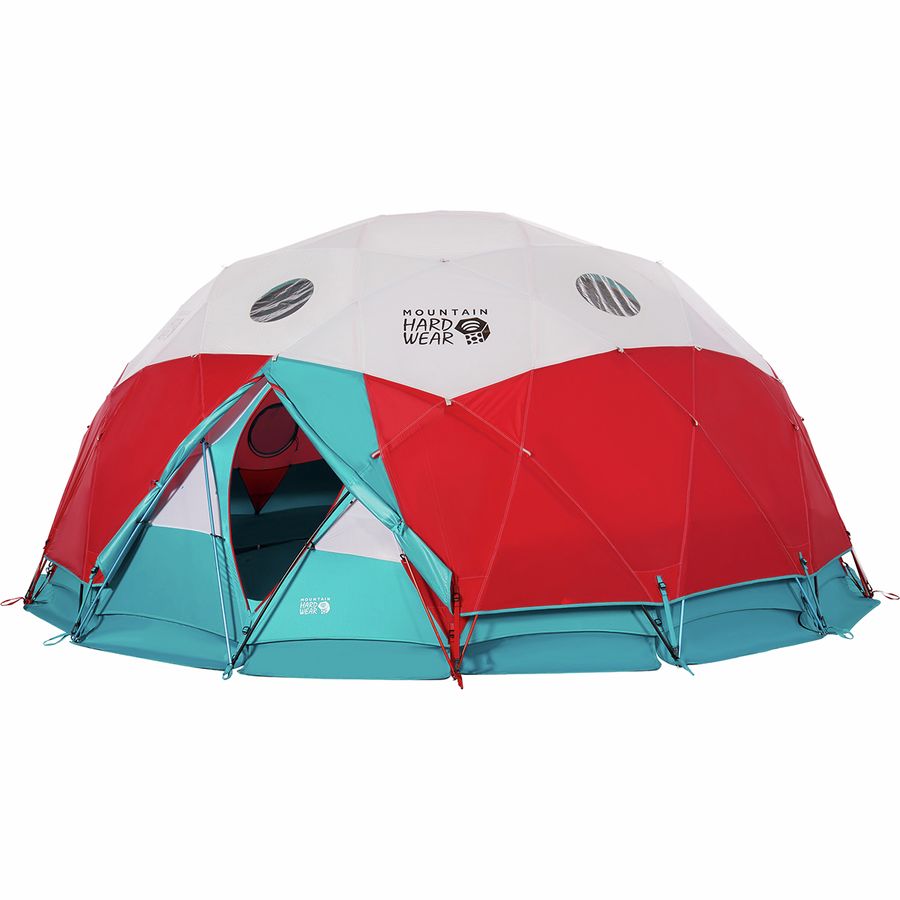 (取寄) マウンテンハードウェア ストロングホールド テント: 10-パーソン 4-シーズン Mountain Hardwear Stronghold Tent: 10-Person 4-Season Alpine Red