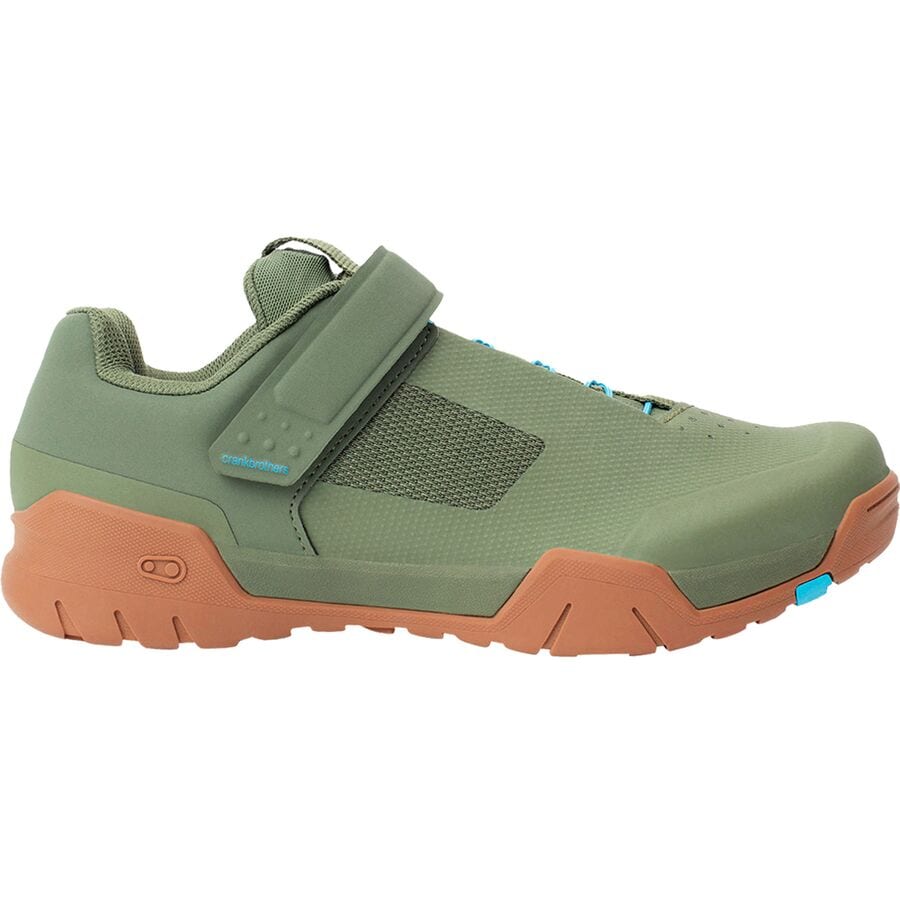 (取寄) クランクブラザース マレット E スピードレース マウンテン バイク シューズ Crank Brothers Mallet E Speedlace Mountain Bike Shoe Green/Blue/Gum