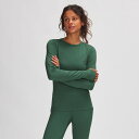 (取寄) ストイック レディース ライトウェイト ポーリー クルー ベースレイヤー— - ウィメンズ Stoic women Lightweight Poly Crew Baselayer - Women's Trekking Green