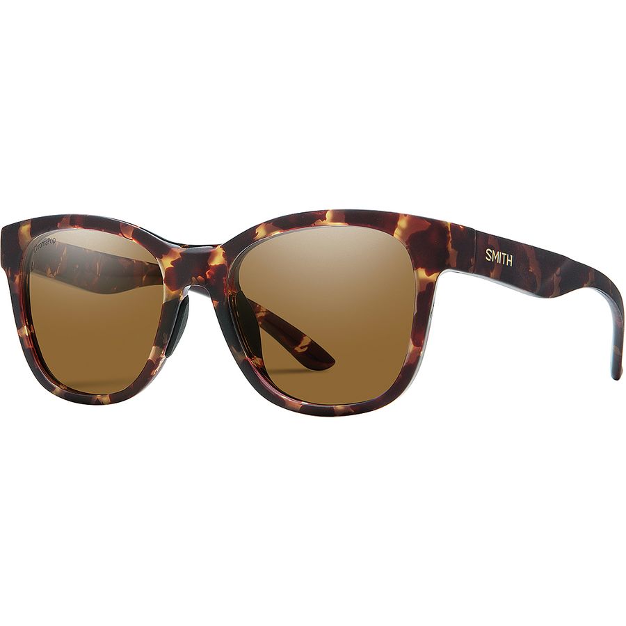 スミス サングラス レディース (取寄) スミス レディース ケーパー クロマポップ ポーラライズド サングラス - ウィメンズ Smith women Caper ChromaPop Polarized Sunglasses - Women's Matte Tortoise/Polarized Brown