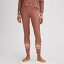 () ȥå ǥ 饤ȥ ݡ꡼ ١쥤䡼 ܥȥ -  Stoic women Lightweight Poly Baselayer Bottom - Women's Rust Fair Isle