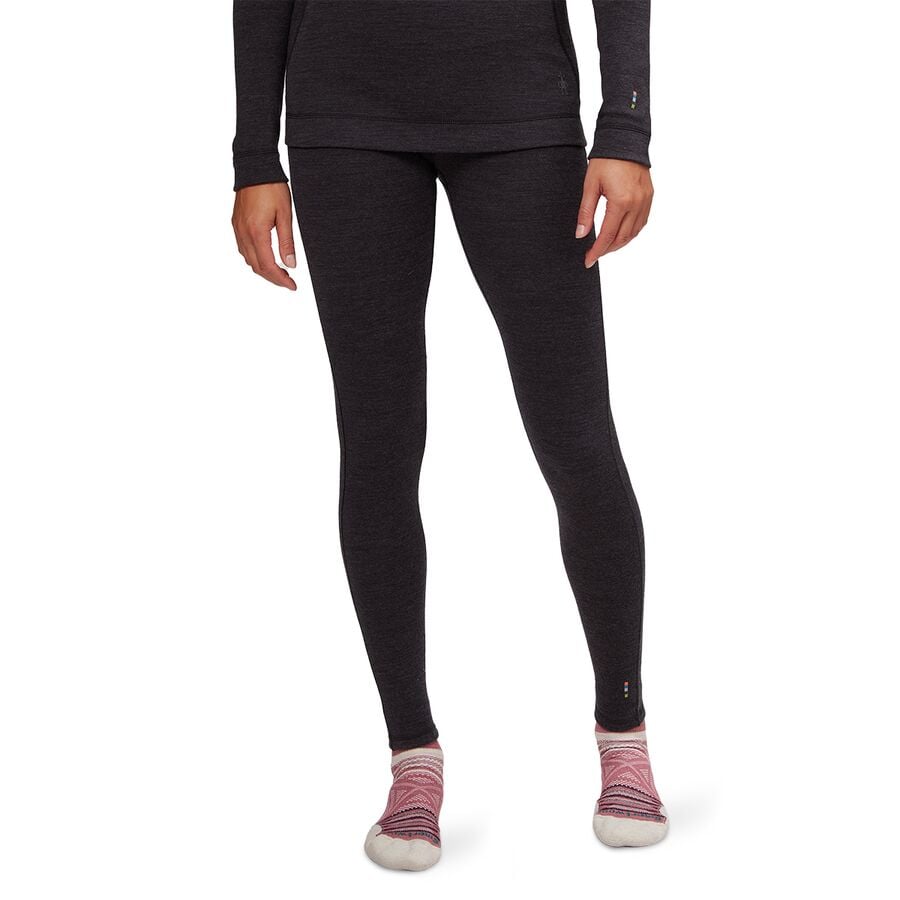 () X}[gE[ fB[X NVbN T[} m x[XC[\ {g - EBY Smartwool women Classic Thermal Merino Baselayer Bottom - Women's Charcoal Heather