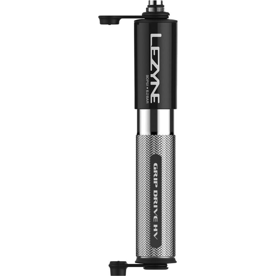 () UC Obv hCu Hv |v Lezyne Grip Drive HV Pump Silver