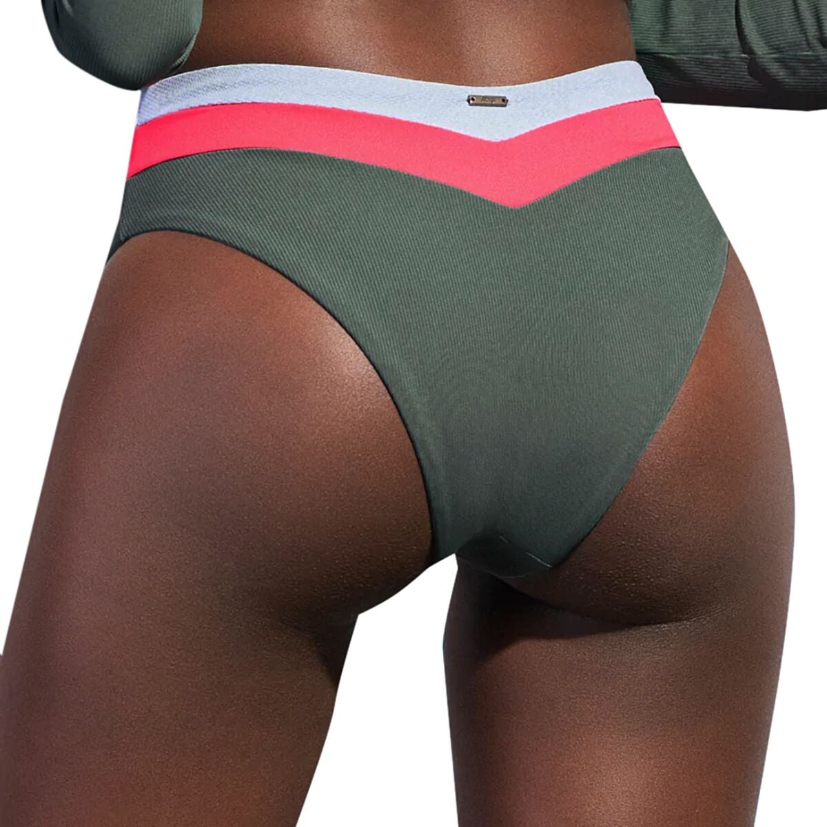 (取寄) マージ レディース スージー V ビキニ ボトム - ウィメンズ Maaji women Suzy V Bikini Bottom - Women's Crocodile Green