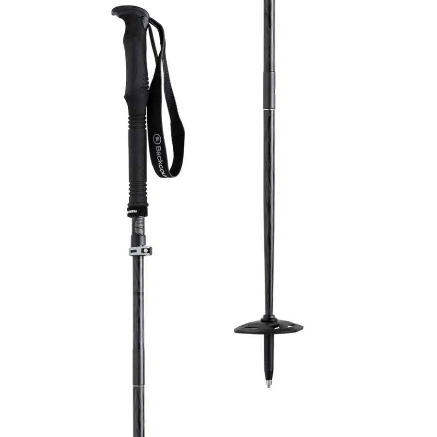 (取寄) バックカントリー カーボン スプリットボーディング ポールズ Backcountry Carbon Splitboarding Poles Black