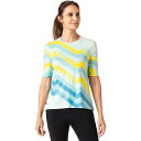 (取寄) テリーバイシクルズ レディース ソレイユ フロウ ショートスリーブ トップ - ウィメンズ Terry Bicycles women Soleil Flow Short-Sleeve Top - Women's Level Up Yellow