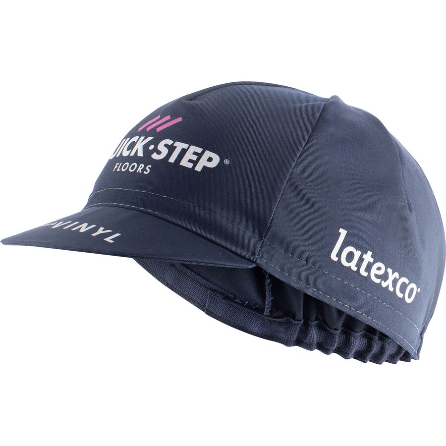 (取寄) カステリ クイック-ステップ サイクリング キャップ 帽子 Castelli Quick-Step Cycling Cap Belgian Blue