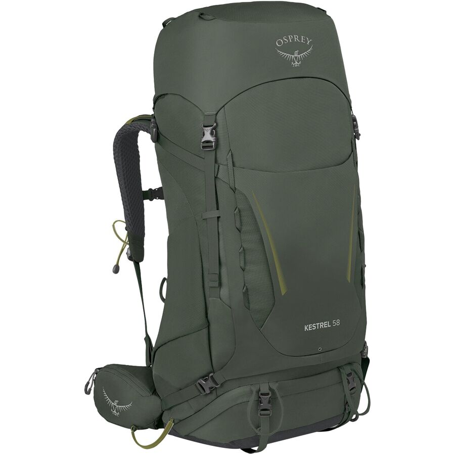 (取寄) オスプレーパック ケストレル 58L バックパック Osprey Packs Kestrel 58L Backpack Bonsai Green