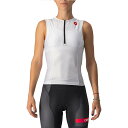 (取寄) カステリ レディース フリー 2 トライ シングレット - ウィメンズ Castelli women Free 2 Tri Singlet - Women's White/Black