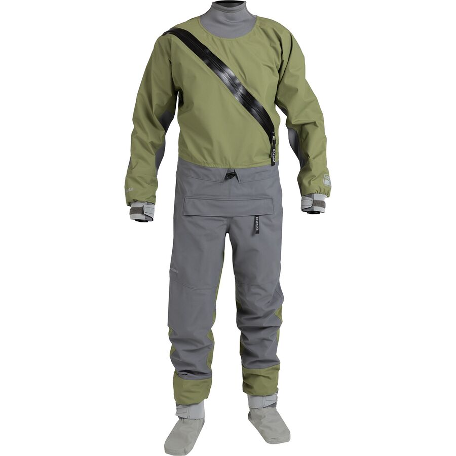 (取寄) コーカタット メンズ ハイドラス 3.0 ズーパーノーヴァ アングラー セミ-ドライ パドリング スーツ - メンズ Kokatat men Hydrus 3.0 SuperNova Angler Semi-Dry Paddling Suit - Men's Sage