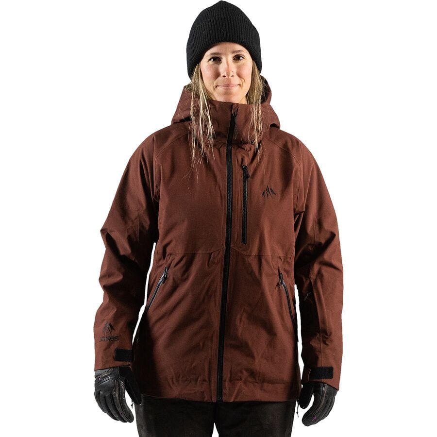 (取寄) ジョーンズスノーボード レディース マウント サーフ ジャケット - ウィメンズ Jones Snowboards women MTN Surf Jacket - Women's Red