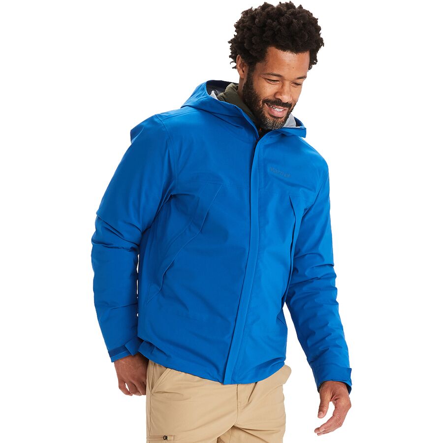 (取寄) マーモット メンズ プレシップ エコ プロ ジャケット - メンズ Marmot men PreCip Eco Pro Jacket - Men's Dark Azure