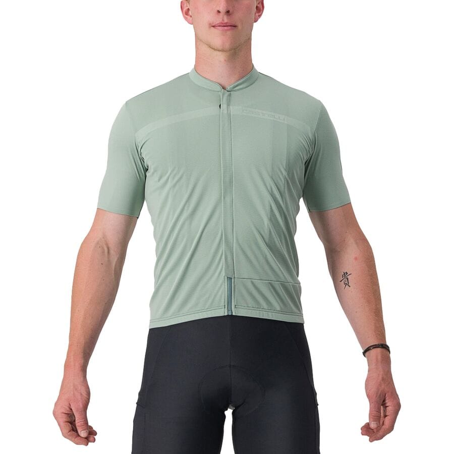 (取寄) カステリ メンズ アンリミテッド オールロード ジャージ - メンズ Castelli men Unlimited Allroad Jersey - Men's Defender Green