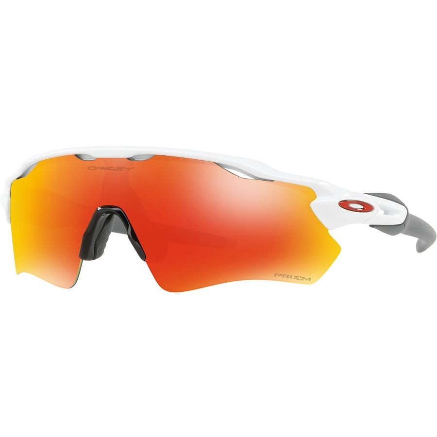 () I[N[ [_[ EV pX vY TOX Oakley Radar EV Path Prizm Sunglasses Polished White/Prizm Ruby