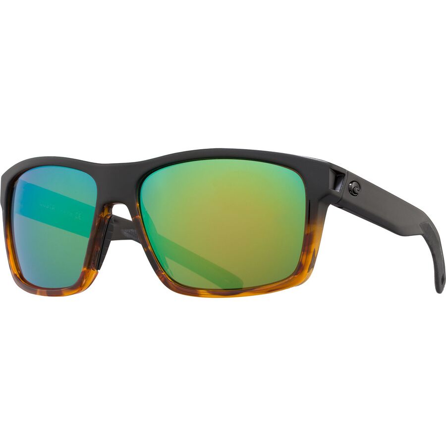 () RX^ XbN ^Ch 580P |[CYh TOX Costa Slack Tide 580P Polarized Sunglasses Green Mirror 580p/Matte Black/Tortoise Frame