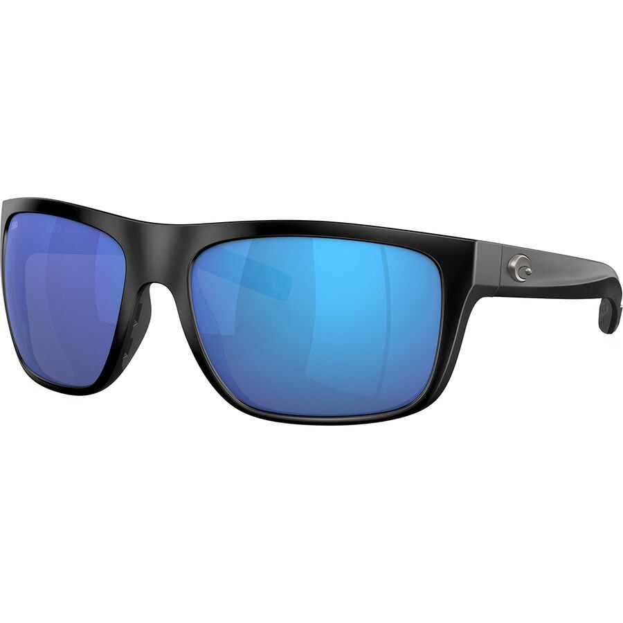 () RX^ u[hr 580G |[CYh TOX Costa Broadbill 580G Polarized Sunglasses Matte Black Frame/Blue Mirror 580G