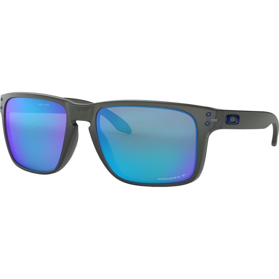 () I[N[ zubN Xl vY |[CYh TOX Oakley Holbrook XL Prizm Polarized Sunglasses Grey Smoke W/Prizm Sapphire Polarized