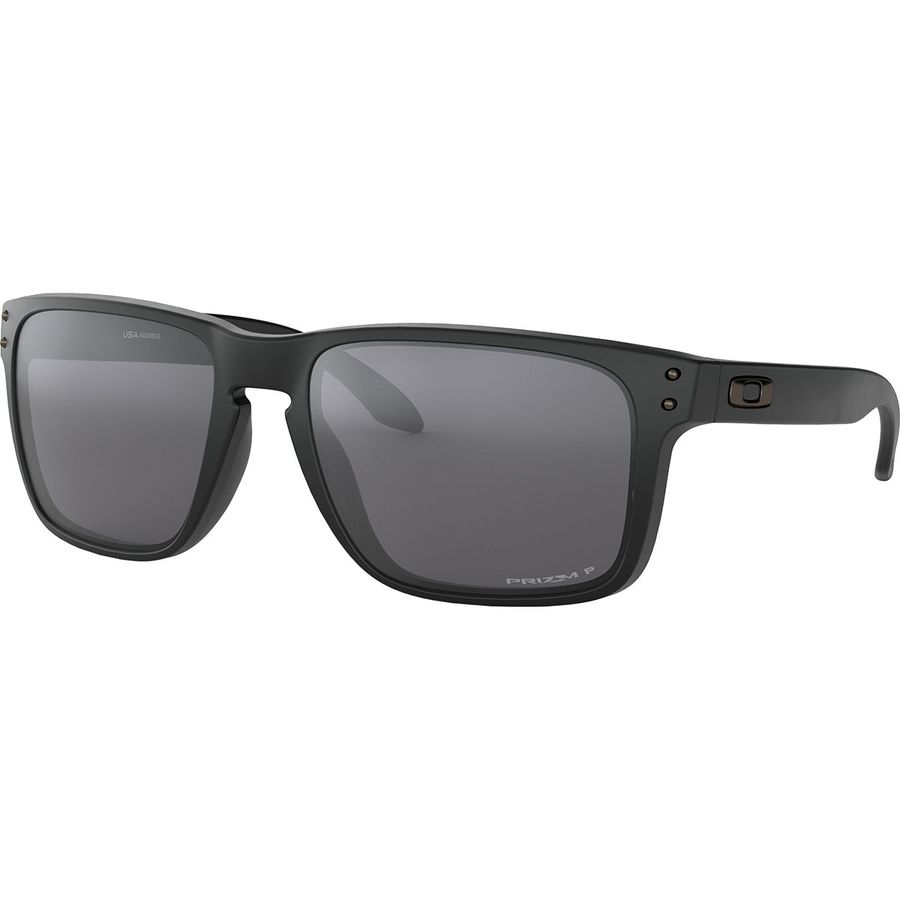 () I[N[ zubN Xl vY |[CYh TOX Oakley Holbrook XL Prizm Polarized Sunglasses Matte Black/Prizm Black Polarized