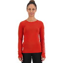 (取寄) モンスロイヤル レディース ベラ テック ロングスリーブ トップ - ウィメンズ Mons Royale women Bella Tech Long-Sleeve Top - Women's Retro Red(4)