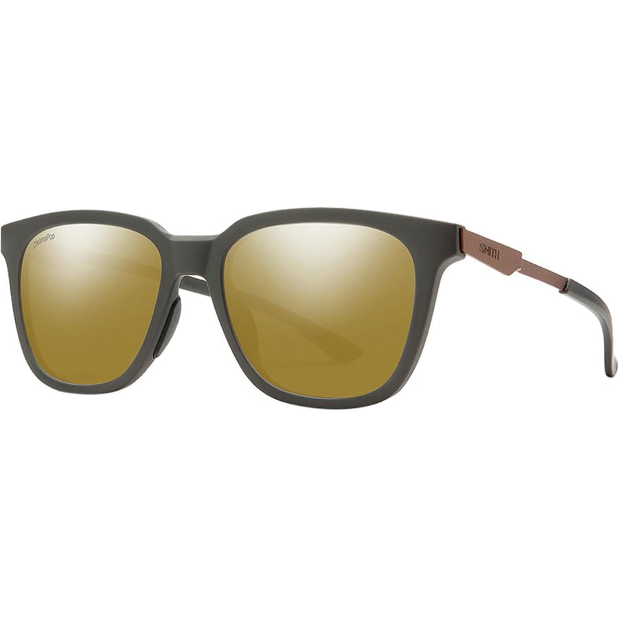 () X~X [ N}|bv |[CYh TOX Smith Roam ChromaPop Polarized Sunglasses Matte Gravy /Polarized Bronze