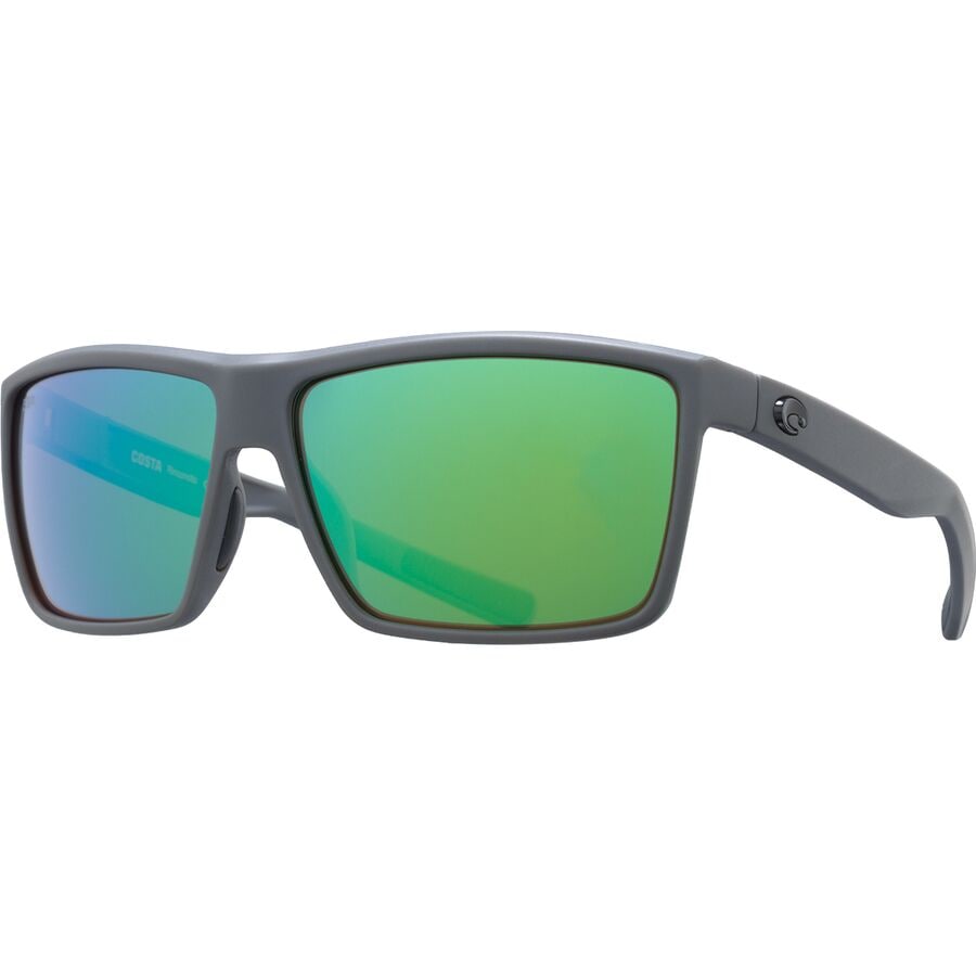 () RX^ R`[g 580G |[CYh TOX Costa Rinconcito 580G Polarized Sunglasses Matte Gray Frame/Green Mirror