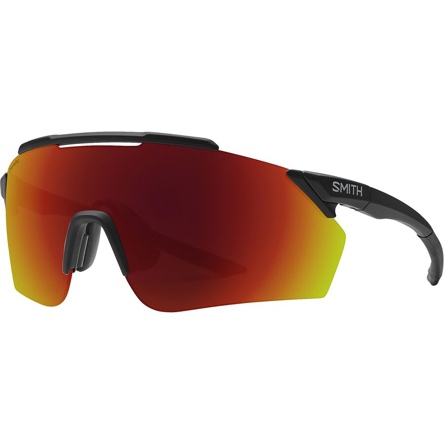 (取寄) スミス ラッカス クロマポップ サングラス Smith Ruckus ChromaPop Sunglasses Matte Black/ChromaPop Red Mirror