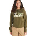 (取寄) マーモット レディース コースタル パーカー Marmot women Coastal Hoodie - Women 039 s Winter Moss