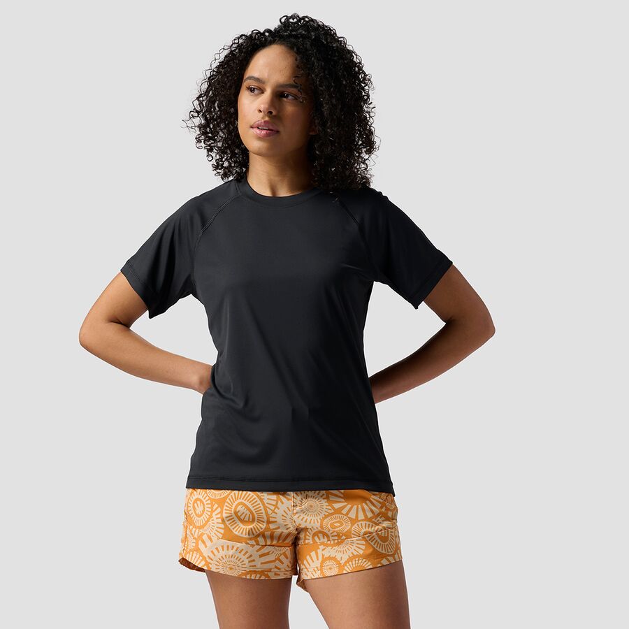 () XgCbN fB[X V[gX[u ebN T-Vc - EBY Stoic women Short-Sleeve Tech T-Shirt - Women's Stretch Limo