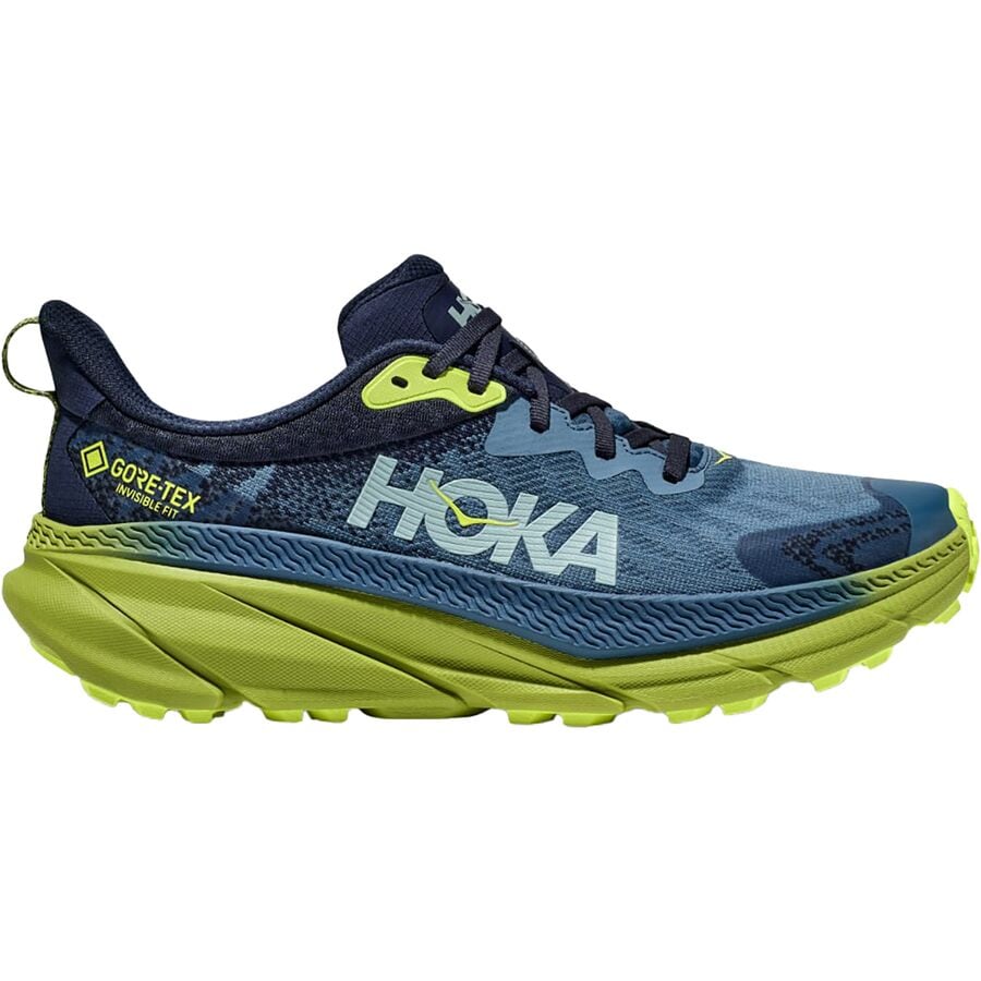 (取寄) ホカオネオネ メンズ チャレンジャー ATR 7 Gtx ランニング シューズ - メンズ HOKA men Challenger ATR 7 GTX Running Shoe - Men's Outer Space/Dark Citron 1