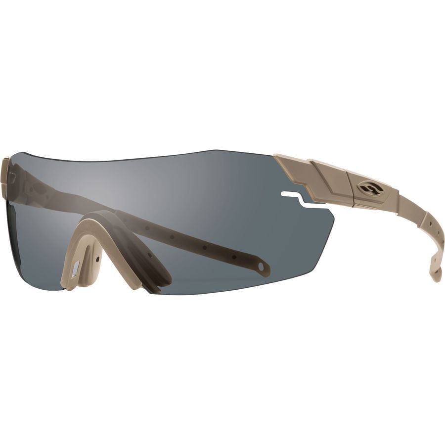 () X~X subN GR[ G[g TOX Smith Pivlock Echo Elite Sunglasses Tan 499/Clear Gray Ignitor