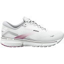 (取寄) ブルックス レディース ゴースト 15 ランニング シューズ Brooks women Ghost 15 Running Shoe - Women's White/Oyster/Viola