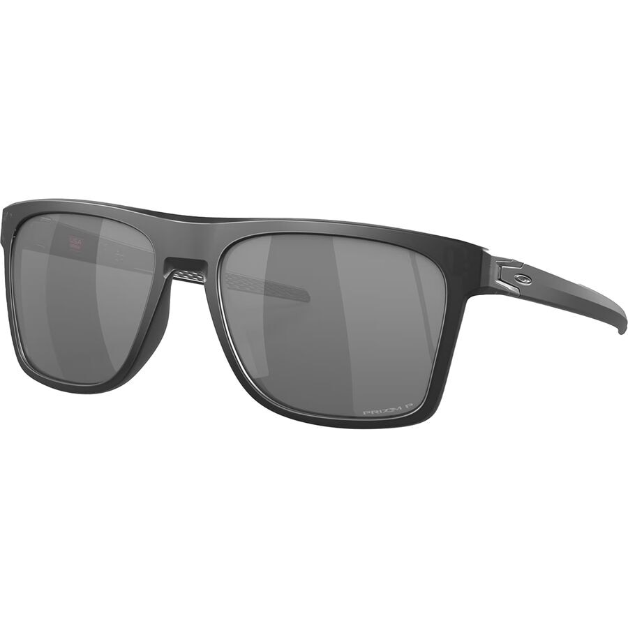 () I[N[ tBOEF vY TOX Oakley Leffingwell Prizm Sunglasses Matte Black Ink/PRIZM Black Polarized