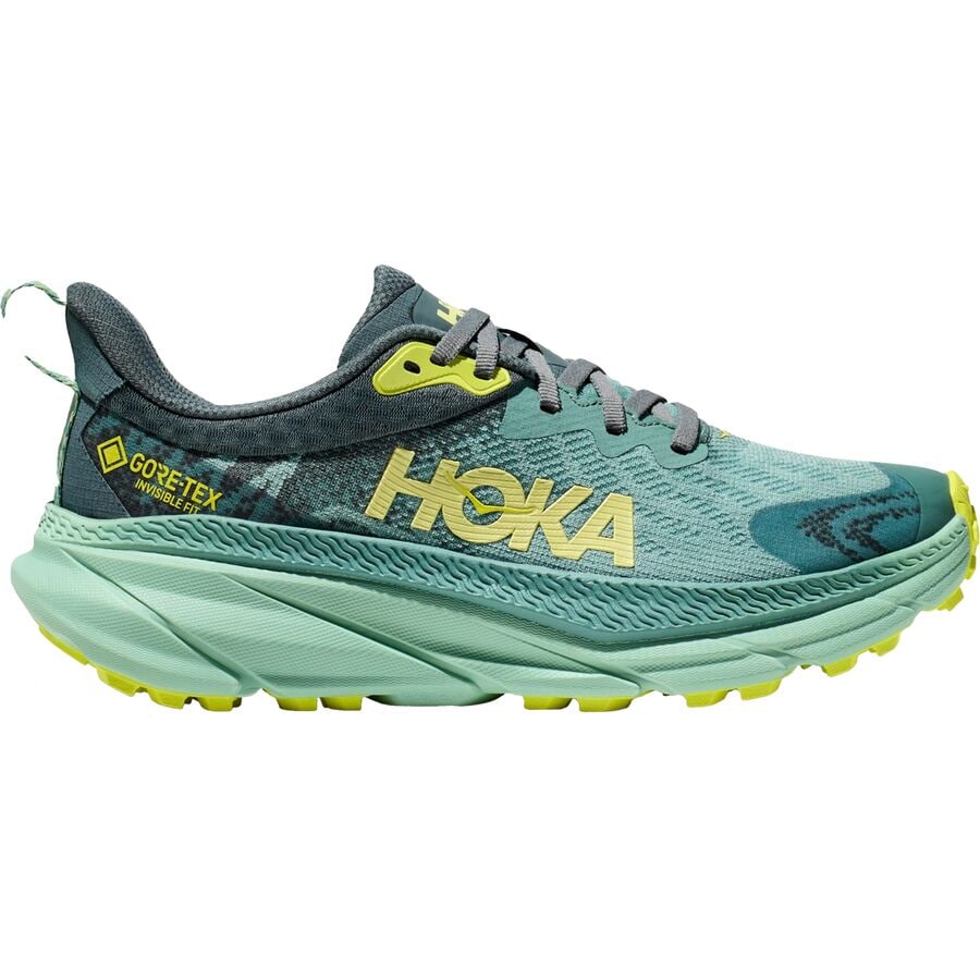 () zJIlIl fB[X `W[ ATR 7 Gtx jO V[Y HOKA women Challenger ATR 7 GTX Running Shoe - Women's Trellis/Balsam Green