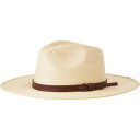 ブリクストン ニット帽 メンズ (取寄) ブリクストン フィールド プロパー ストロー ハット Brixton Field Proper Straw Hat Dark Earth/Natural