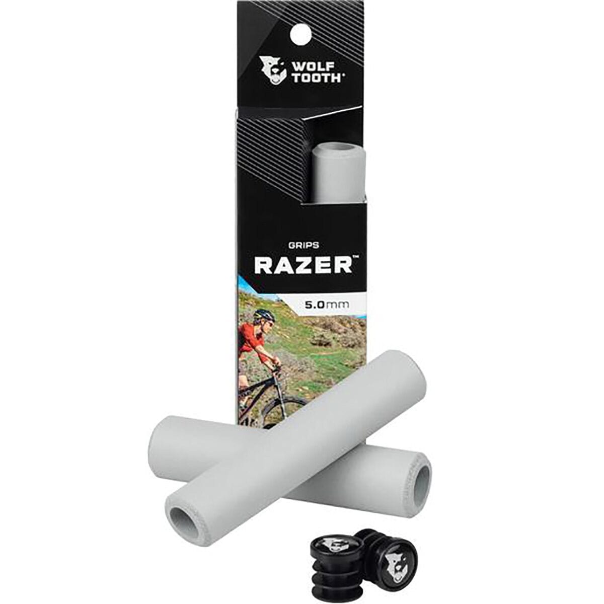 (取寄) ウルフトゥースコンポーネンツ レイザー グリップス Wolf Tooth Components Razer Grips Gray