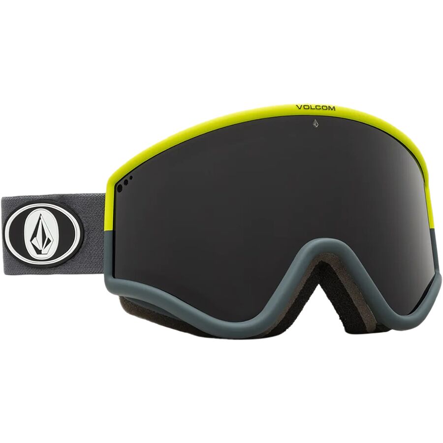 () ܥ륳 䥨 륺 Volcom Yae Goggles Citrus/Grey/Bonus Lens/Dark Grey