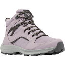 (取寄) コロンビア レディース リ-ピーク ミッド ハイキング シューズ Columbia women Re-Peak Mid Hiking Shoe - Women 039 s Shale Mauve/Dark Grey