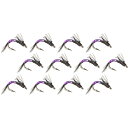 () 󥿥ʥե饤ѥˡ 楢 ϥ-ǥ Хƥ - 12-ѥå Montana Fly Company Juan's High-Def Baetis - 12-Pack Purple