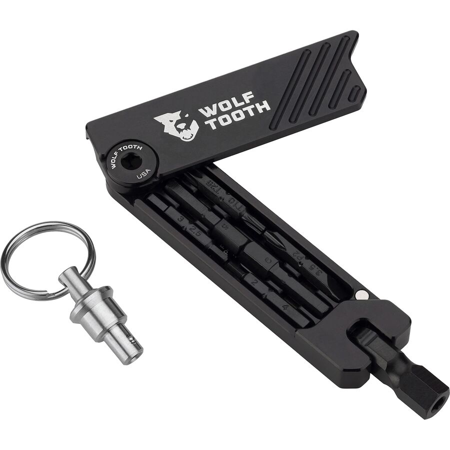 ■商品詳細■ブランドWolf Tooth Componentsウルフトゥースコンポーネンツ■商品名6-Bit Hex Wrench Multi-Toolヘックス レンチ マルチ-ツール■商品状態新品未使用・並行輸入品■色Black Bolt...