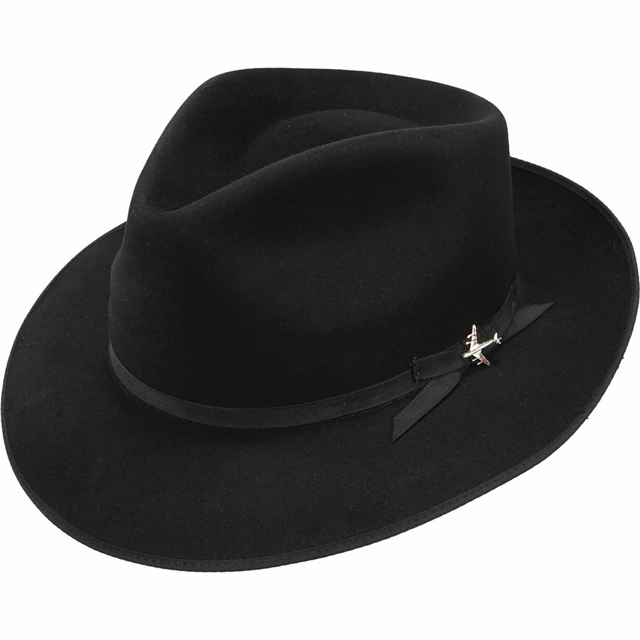 () ƥåȥ ȥȥ饤ʡ ϥå ˹ Stetson Stratoliner Hat Black