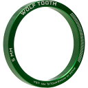 (取寄) ウルフトゥースコンポーネンツ プレシジョン ヘッドセット スペーサー - 5-パック Wolf Tooth Components Precision Headset Spacer - 5-Pack Green