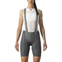 (取寄) カステリ レディース フリー エアロ RC ビブ ショート - ウィメンズ Castelli women Free Aero RC Bib Short - Women's Gunmetal Gray